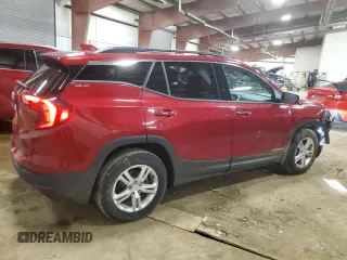 2018 GMC Terrain SLE with VIN 3GKALMEV8JL187410, listed as a Copart auction lot 50054005 with 89,193 mi miles and Clean Title. Bid and sale history available at carsss.com. Image 3.