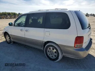 2002 Kia Sedona LX with VIN KNDUP131X26207597, listed as a Copart auction lot 81381054 with 0 mi miles and Clean Title. Bid and sale history available at carsss.com. Image 2.