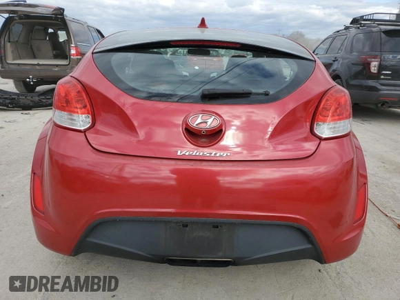 2016 Hyundai Veloster z VIN KMHTC6AD9GU302135, wystawiony jako Copart lot #81881264 z przebiegiem 167 281 mil mil oraz Szkoda całkowita • Salvage title. Historia ofert i sprzedaży dostępna na DreamBid. Obrazek 6.