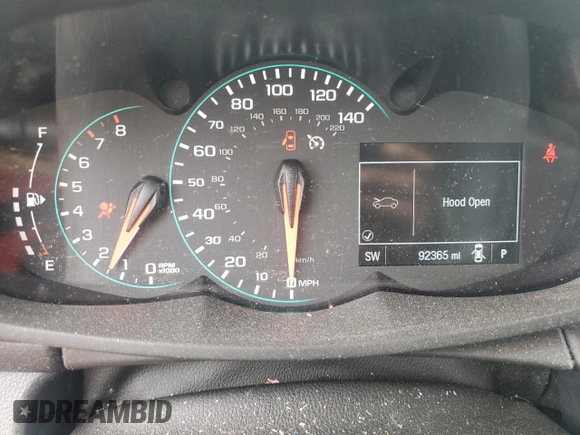 2021 Chevrolet Trax LT with VIN KL7CJPSB0MB311968, listed as a Copart auction lot 62835965 with 92,365 mi miles and Salvage title. Bid and sale history available at DreamBid. Image 9.