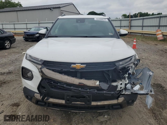 2021 Chevrolet TrailBlazer ACTIV with VIN KL79MSSL6MB030240, listed as a Copart auction lot 55390644 with 55,108 mi miles and Salvage Title. Bid and sale history available at DreamBid. Image 5.
