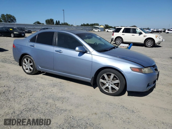 2005 Acura TSX with VIN JH4CL96895C001352, listed as a Copart auction lot 61832355 with 264,885 mi miles and Clean title. Bid and sale history available at DreamBid. Image 4.