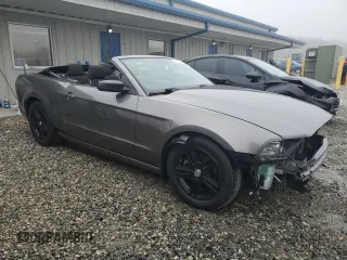 2014 Ford Mustang V6 with VIN 1ZVBP8EM5E5300459, listed as a Copart auction lot 85114284 with 132,059 mi miles and Salvage Title. Bid and sale history available at carsss.com. Image 4.
