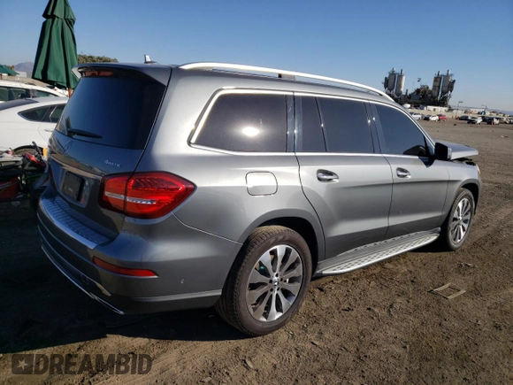 2018 Mercedes-Benz GLS with VIN 4JGDF6EE6JB170288, listed as a Copart auction lot 76016703 with 66,005 mi miles. Bid and sale history available at carsss.com. Image 3.