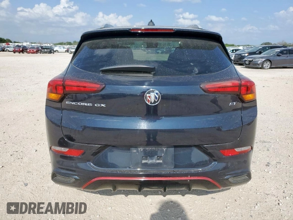 2020 Buick Encore GX Select with VIN KL4MMDSL6LB131635, listed as a Copart auction lot 59804535 with 74,959 mi miles and Salvage title. Bid and sale history available at DreamBid. Image 6.