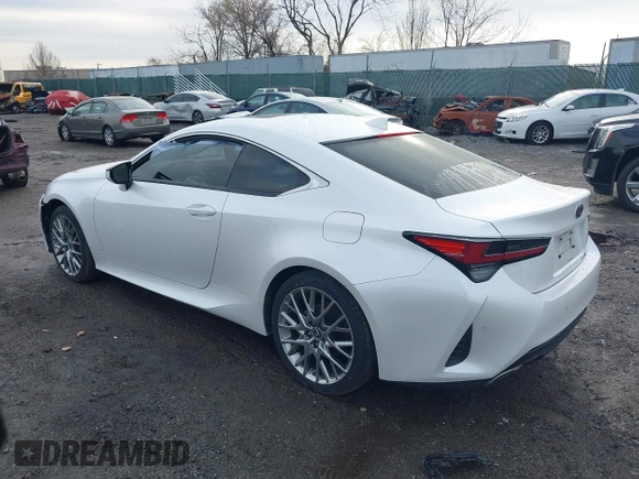 2021 Lexus RC 300 z VIN JTHD85EC7M5006203, wystawiony jako IAAI lot #41833919 z przebiegiem 76 767 mil mil oraz . Historia ofert i sprzedaży dostępna na DreamBid. Obrazek 3.