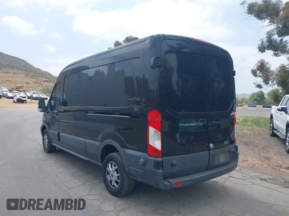2016 Ford Transit Cargo with VIN 1FTYR2CM1GKB51866, listed as a IAAI auction lot 41999146 with 139,383 mi miles and . Bid and sale history available at DreamBid. Image 3.