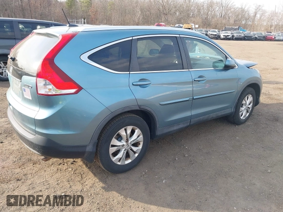 2014 Honda CR-V EX-L with VIN 5J6RM4H72EL056669, listed as a IAAI auction lot 41773214 with 96,224 mi miles. Bid and sale history available at carsss.com. Image 4.