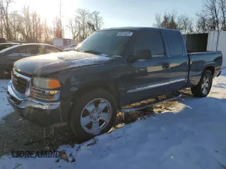 2004 GMC Sierra 1500 SLE with VIN 2GTEC19T441359085, listed as a Copart auction lot 88314925 with 201,486 mi miles and Salvage Title. Bid and sale history available at DreamBid. Image 1.