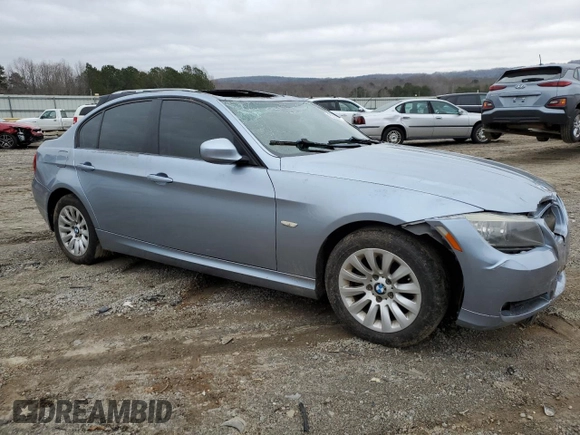 2009 BMW 3 Series 328i z VIN WBAPH77569NM27312, wystawiony jako Copart lot #44302435 z przebiegiem 155 572 mil mil oraz Szkoda całkowita • Salvage title. Historia ofert i sprzedaży dostępna na DreamBid. Obrazek 4.