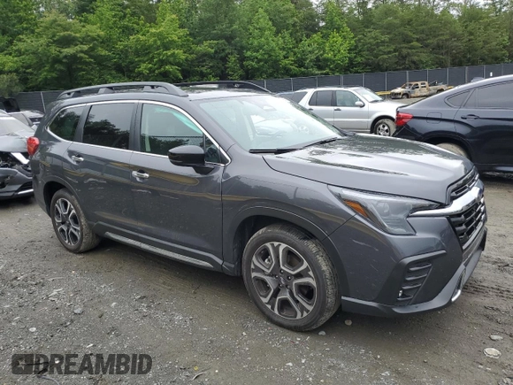 2024 Subaru Ascent Touring with VIN 4S4WMAWD3R3417330, listed as a Copart auction lot 58837755 with 27,874 mi miles and Salvage title. Bid and sale history available at DreamBid. Image 4.