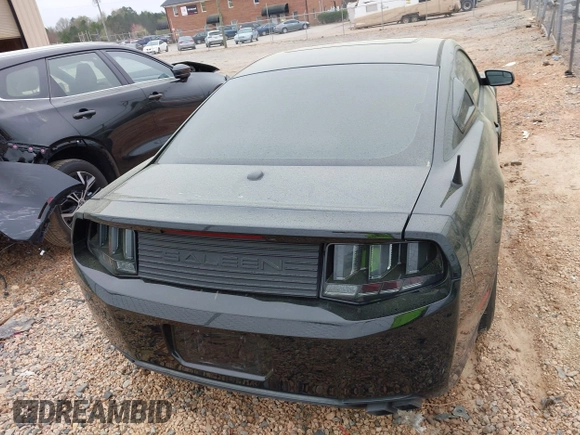 2011 Ford Mustang GT with VIN 1ZVBP8CF5B5124240, listed as a IAAI auction lot 41921557 with 57,695 mi miles. Bid and sale history available at carsss.com. Image 16.