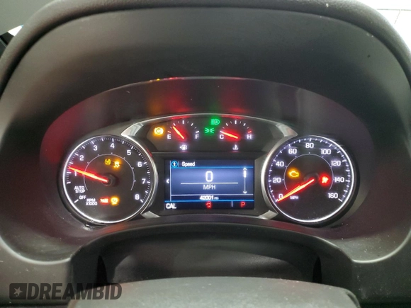 2020 GMC Terrain SLE with VIN 3GKALTEV3LL225543, listed as a Copart auction lot 59865285 with 42,001 mi miles and Salvage title. Bid and sale history available at DreamBid. Image 9.