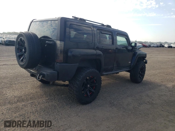 2006 Hummer H3 with VIN 5GTDN136968284885, listed as a Copart auction lot 68511774 with 207,664 mi miles and Salvage Title. Bid and sale history available at carsss.com. Image 3.