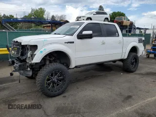 2013 Ford F-150 XL with VIN 1FTFW1ET0DKF55929, listed as a Copart auction lot 60686355 with 181,352 mi miles and Salvage title. Bid and sale history available at DreamBid. Image 1.