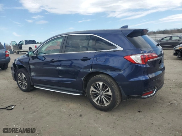 2016 Acura RDX Advance Pkg with VIN 5J8TB4H75GL028015, listed as a Copart auction lot 50467165 with 113,949 mi miles and Salvage Title. Bid and sale history available at carsss.com. Image 2.