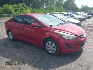 2016 Hyundai Elantra SE with VIN KMHDH4AE9GU625149, listed as a IAAI auction lot 42531134 with 103,594 mi miles and . Bid and sale history available at DreamBid. Image 1.