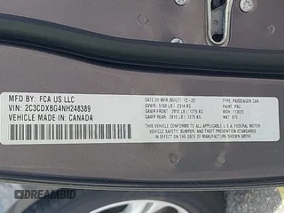 2022 Dodge Charger SXT with VIN 2C3CDXBG4NH248389, listed as a IAAI auction lot 42144728 with 54,132 mi miles and . Bid and sale history available at DreamBid. Image 9.