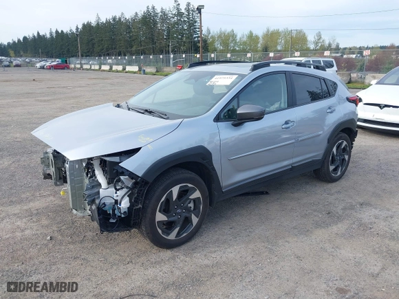 2024 Subaru Crosstrek Limited with VIN 4S4GUHM67R3822463, listed as a IAAI auction lot 41975334 with 2,140 mi miles. Bid and sale history available at carsss.com. Image 18.