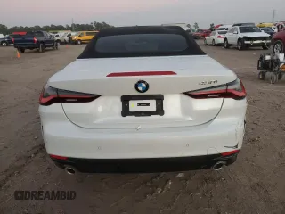 2024 BMW 4 Series 430i with VIN WBA23AT04RCP28351, listed as a Copart auction lot 83340604 with Not provided miles and Salvage title. Bid and sale history available at DreamBid. Image 6.