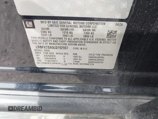 2020 Buick Envision Essence with VIN LRBFX2SA5LD192597, listed as a IAAI auction lot 41931393 with 43,968 mi miles and . Bid and sale history available at DreamBid. Image 9.