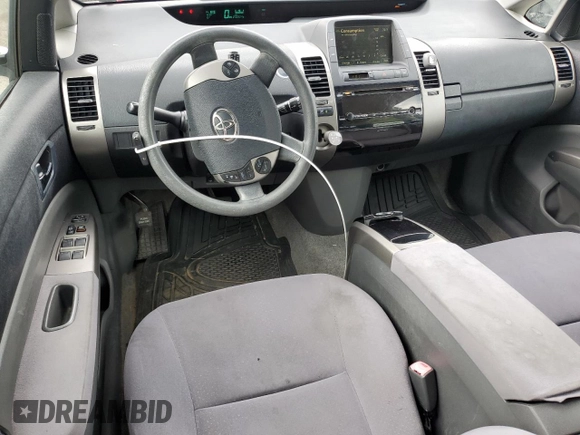 2007 Toyota Prius with VIN JTDKB20U473261920, listed as a Copart auction lot 55748035 with 258,324 mi miles and Salvage Title. Bid and sale history available at DreamBid. Image 8.
