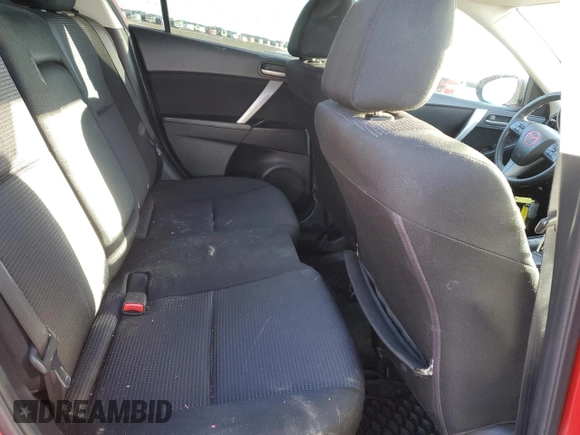 2012 Mazda 3 i Touring with VIN JM1BL1V79C1604043, listed as a Copart auction lot 48041555 with 196,248 mi miles and Salvage Title. Bid and sale history available at DreamBid. Image 10.