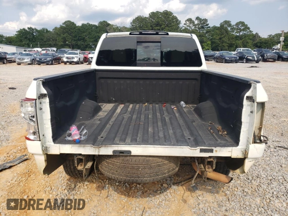 2017 Nissan Titan SV with VIN 1N6AA1EK6HN528431, listed as a Copart auction lot 59237645 with 105,940 mi miles and Salvage title. Bid and sale history available at DreamBid. Image 6.