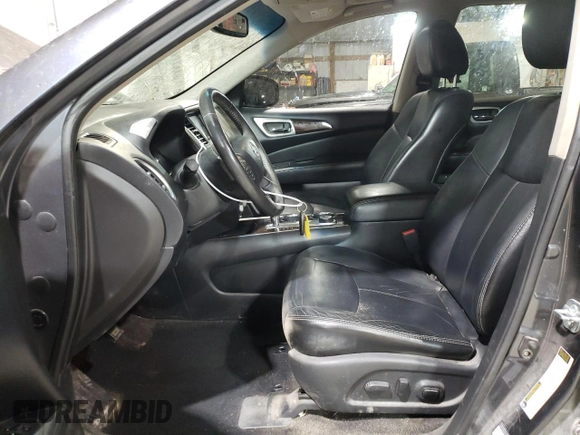 2014 Nissan Pathfinder Platinum with VIN 5N1AR2MM4EC603036, listed as a Copart auction lot 53446195 with 204,764 mi miles and Salvage Title. Bid and sale history available at carsss.com. Image 7.