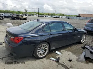 2014 BMW 7 Series ALPINA B7 xDrive with VIN WBAYF8C5XED653245, listed as a Copart auction lot 56010085 with 114,519 mi miles and Salvage title. Bid and sale history available at DreamBid. Image 3.