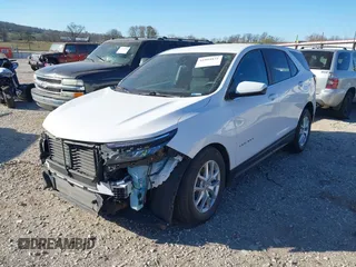 2023 Chevrolet Equinox LT with VIN 3GNAXKEG2PL118556, listed as a IAAI auction lot 41804831 with 39,743 mi miles and . Bid and sale history available at carsss.com. Image 19.