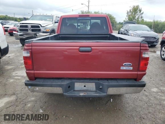 2003 Ford Ranger XLT Appearance with VIN 1FTYR44E83PB68616, listed as a Copart auction lot 72549404 with 179,192 mi miles and Salvage Title. Bid and sale history available at carsss.com. Image 6.