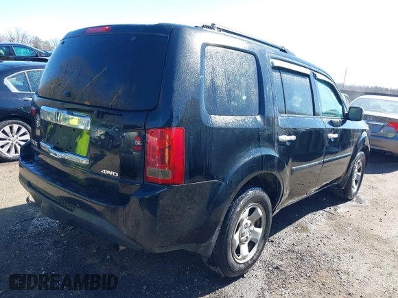 2015 Honda Pilot LX with VIN 5FNYF4H26FB075357, listed as a IAAI auction lot 41815967 with 192,422 mi miles. Bid and sale history available at carsss.com. Image 4.