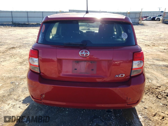 2012 Scion xD with VIN JTKKU4B45C1025911, listed as a Copart auction lot 84477054 with 102,953 mi miles and Salvage Title. Bid and sale history available at DreamBid. Image 6.