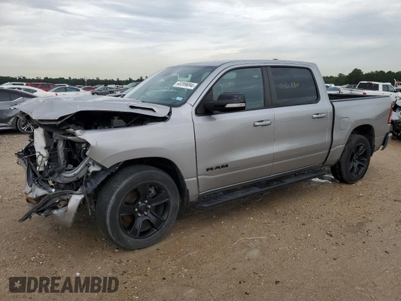2021 Ram 1500 Big Horn с VIN 1C6RREFG1MN574394, выставлен на аукционе Copart как лот 63209094 с пробегом 46 334 миль миль и Списание • Salvage title. История ставок и продаж доступна на DreamBid. Изображение 1.