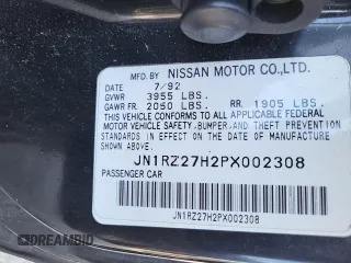 1993 Nissan 300ZX с VIN JN1RZ27H2PX002308, выставлен на аукционе Copart как лот 54986515 с пробегом 119 331 миль миль и Чистый • Clean title. История ставок и продаж доступна на DreamBid. Изображение 10.