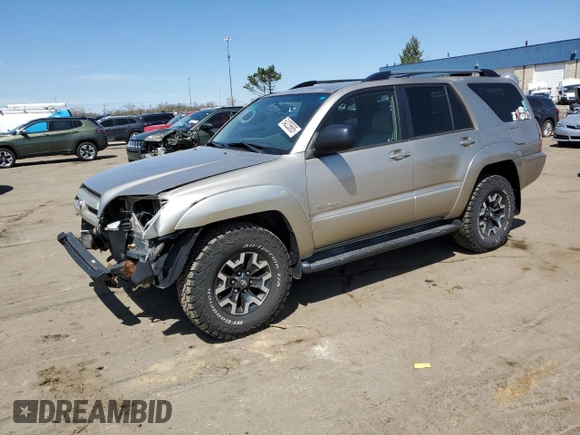2004 Toyota 4Runner SR5 with VIN JTEBU14R540039339, listed as a Copart auction lot 54225685 with 220,937 mi miles and Clean Title. Bid and sale history available at DreamBid. Image 1.