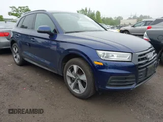 2020 Audi Q5 Premium with VIN WA1ANAFY6L2075135, listed as a IAAI auction lot 42517528 with 49,873 mi miles and . Bid and sale history available at DreamBid. Image 1.