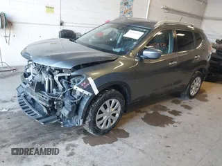 2016 Nissan Rogue SV with VIN KNMAT2MVXGP724616, listed as a IAAI auction lot 41561439 with 146,898 mi miles. Bid and sale history available at carsss.com. Image 17.