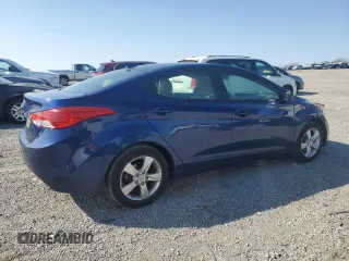 2013 Hyundai Elantra Limited with VIN KMHDH4AE7DU501778, listed as a Copart auction lot 52764415 with 109,971 mi miles and Salvage Title. Bid and sale history available at DreamBid. Image 3.