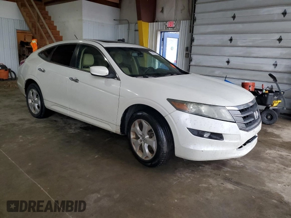 2011 Honda Accord Crosstour EX-L with VIN 5J6TF2H5XBL003331, listed as a Copart auction lot 84479074 with 160,538 mi miles and Salvage Title. Bid and sale history available at carsss.com. Image 4.