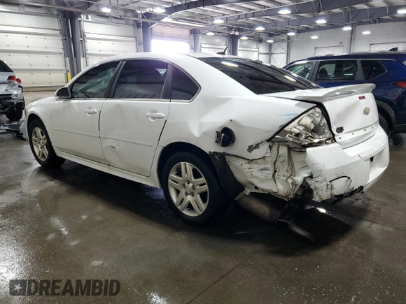 2012 Chevrolet Impala LT Fleet with VIN 2G1WG5E32C1175759, listed as a Copart auction lot 51830025 with 222,157 mi miles and Salvage Title. Bid and sale history available at DreamBid. Image 2.