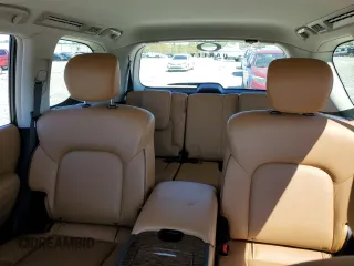 2017 Nissan Armada Platinum with VIN JN8AY2NF5H9303731, listed as a Copart auction lot 48478935 with 125,384 mi miles and Salvage Title. Bid and sale history available at carsss.com. Image 10.