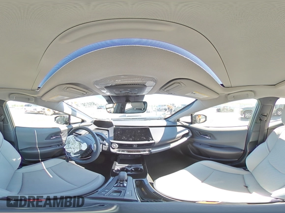 2024 Toyota Prius LE with VIN JTDACAAU4R3046204, listed as a Copart auction lot 55078395 with 2,193 mi miles and Salvage Title. Bid and sale history available at DreamBid. Image 14.