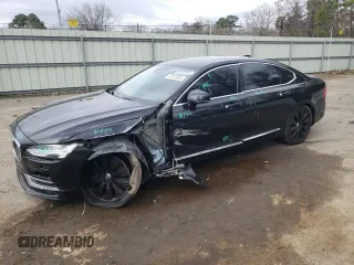 2018 Volvo S90 Inscription with VIN LVY992ML4JP028091, listed as a Copart auction lot 47413565 with 63,019 mi miles and Salvage Title. Bid and sale history available at carsss.com. Image 1.