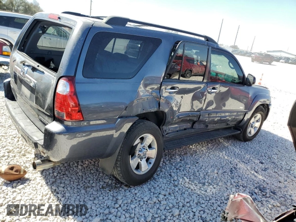 2007 Toyota 4Runner SR5 with VIN JTEZU14R978077936, listed as a Copart auction lot 48493175 with 33,305 mi miles and Salvage Title. Bid and sale history available at carsss.com. Image 3.