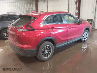 2023 Mitsubishi Eclipse Cross ES with VIN JA4ATUAA2PZ028621, listed as a IAAI auction lot 41072332 with 124,807 mi miles. Bid and sale history available at carsss.com. Image 4.