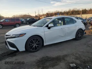 2021 Toyota Camry SE Nightshade with VIN 4T1G11AK0MU455913, listed as a Copart auction lot 47067045 with 168,978 mi miles and Non Repairable. Bid and sale history available at carsss.com. Image 1.
