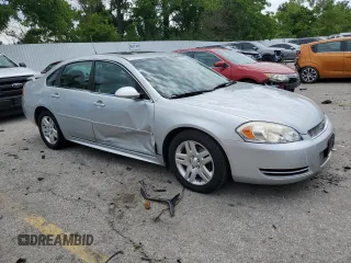 2015 Chevrolet Impala LT with VIN 2G1WB5E3XF1154757, listed as a Copart auction lot 60474895 with 124,712 mi miles and Clean title. Bid and sale history available at DreamBid. Image 4.