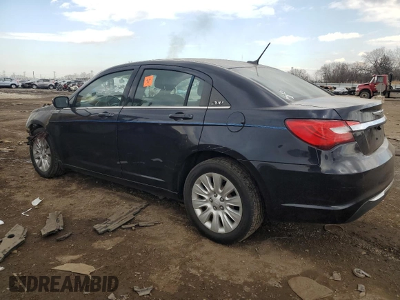 2012 Chrysler 200 LX with VIN 1C3CCBAB6CN320662, listed as a Copart auction lot 50880225 with 0 mi miles and Salvage Title. Bid and sale history available at carsss.com. Image 2.